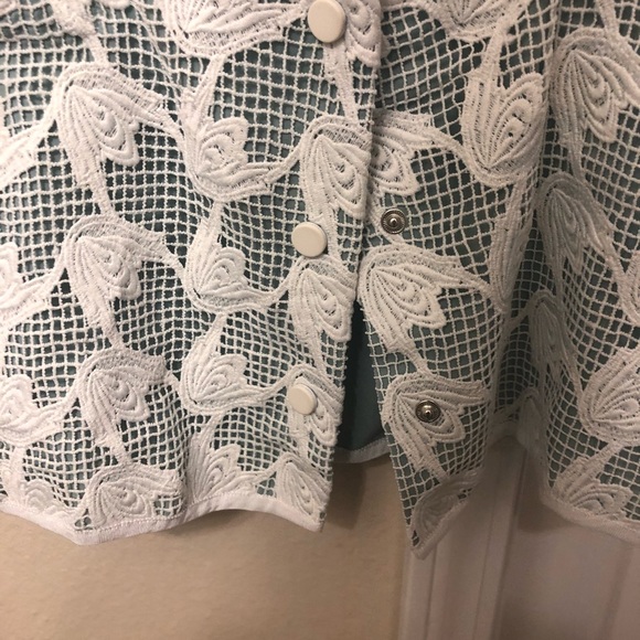 TORY BURCH crocheted top - Picture 3 of 4